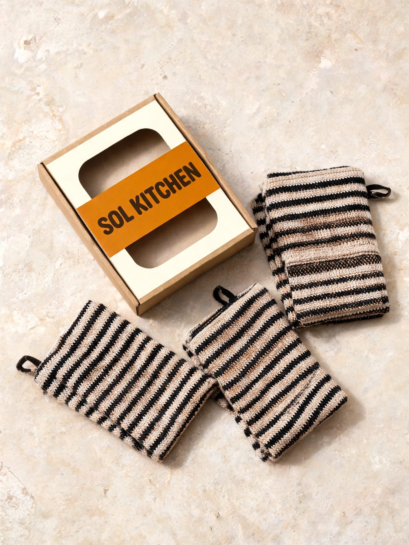 Yarn-Dyed Cotton Tea Towels